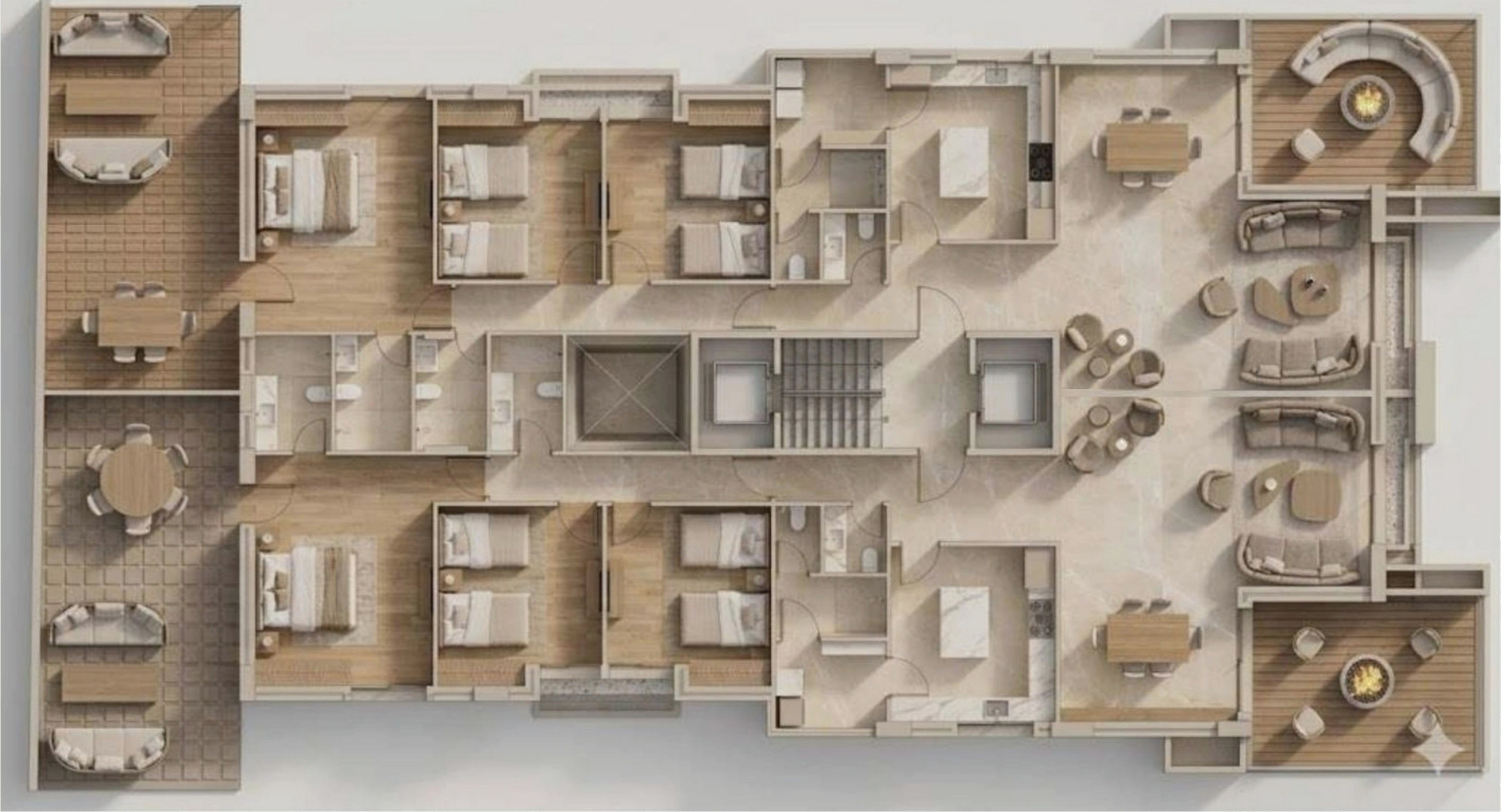 Mtayleb 621, Floor 2