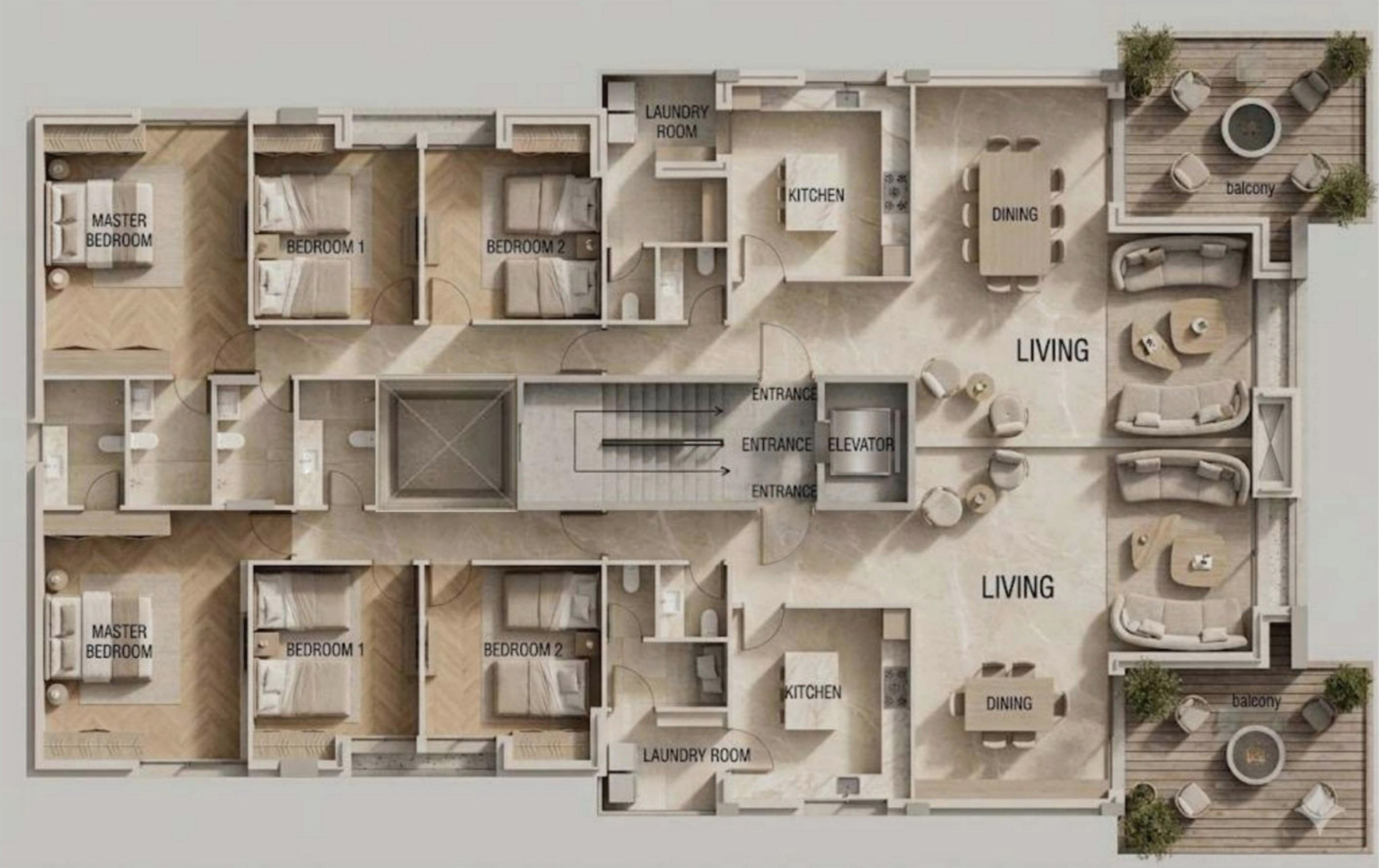 Mtayleb 621, Floor 3