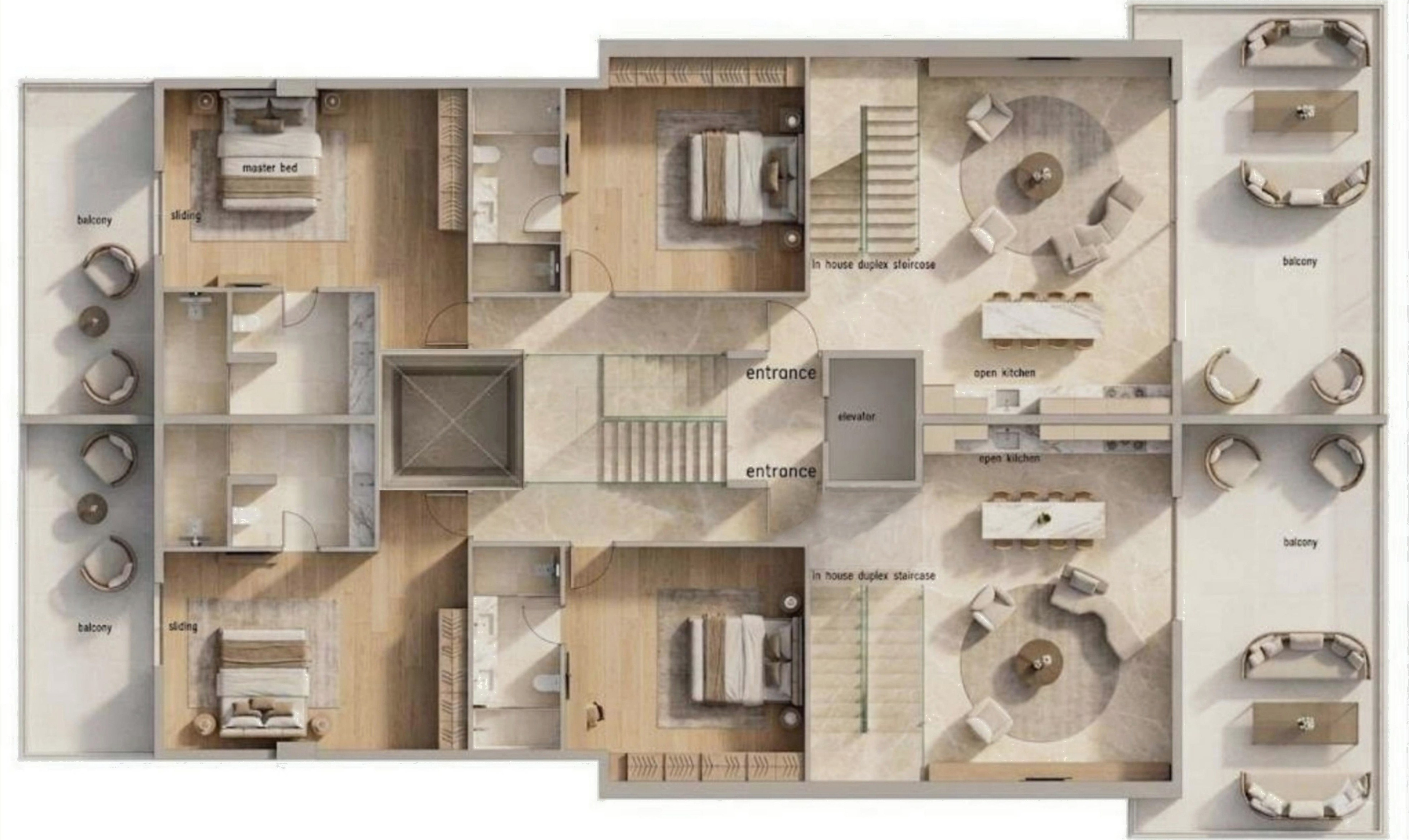 Mtayleb 621, Floor 4, level 2